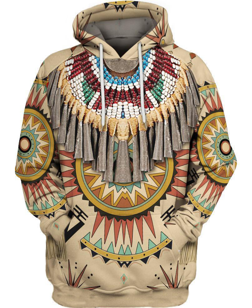 Native Pattern Culture 3D Hoodie