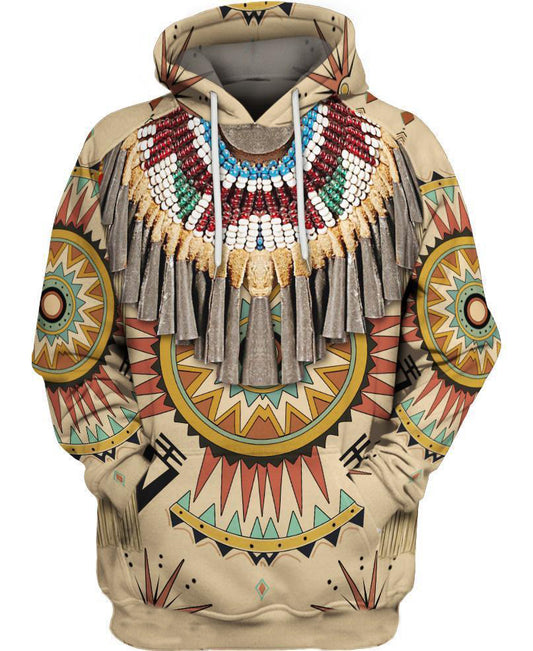 Native Pattern Culture 3D Hoodie