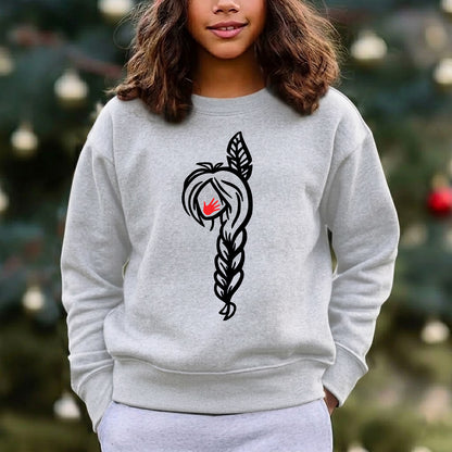 MMIW American Native Black Hair Indigenous Unisex Hoodie/Sweatshirt/T-Shirt