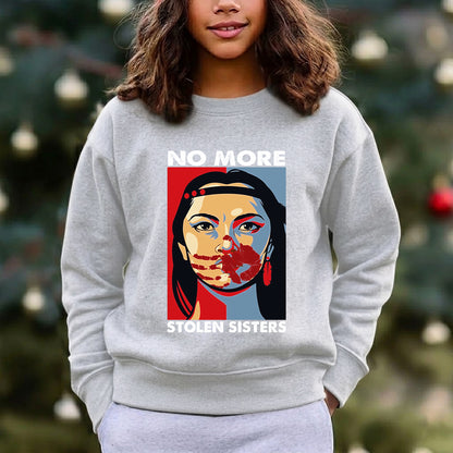 MMIW No More Stolen Sisters Red Hand Unisex Hoodie/Sweatshirt/T-Shirt 019