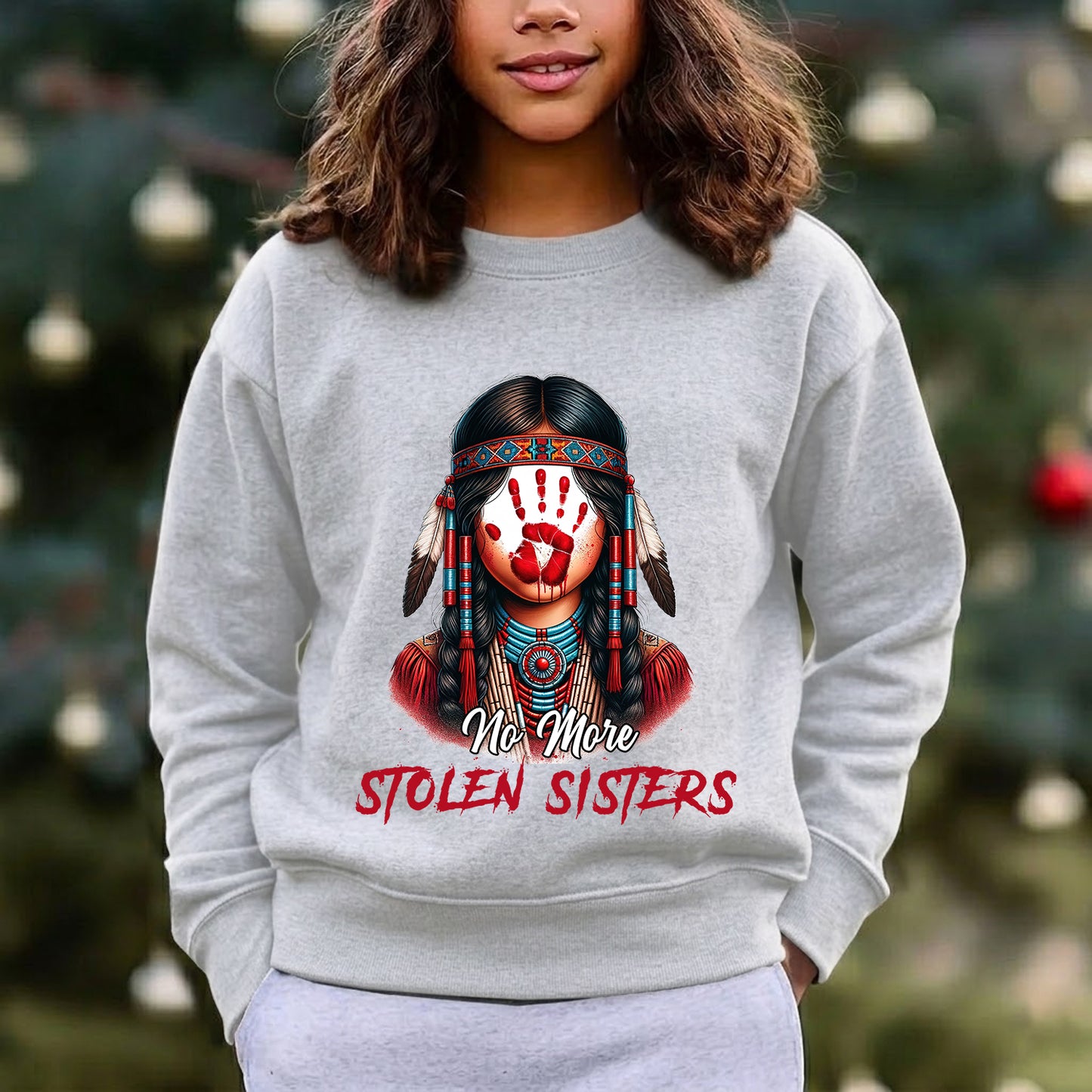 MMIW No More Stolen Sisters No Face Unisex T-Shirt/Hoodie/Sweatshirt