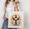 NO ONE IS ILLEGAL ON STOLEN LAND. WE WALK ON NATIVE LAND - Tote bag