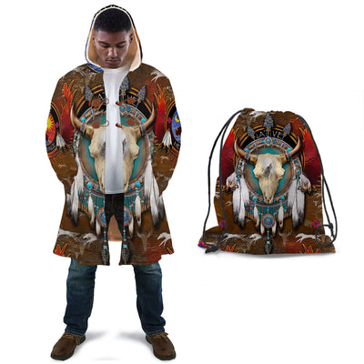 Brown Buffalo Native Cloak