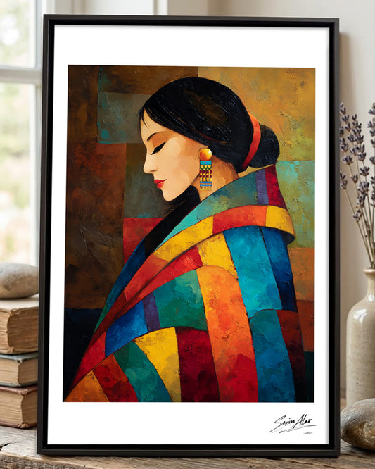Colors of the Ancestral Spirit Poster - Canvas