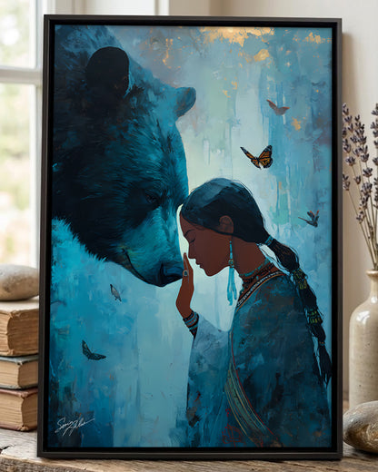 Rest Within My Strength Poster - Canvas
