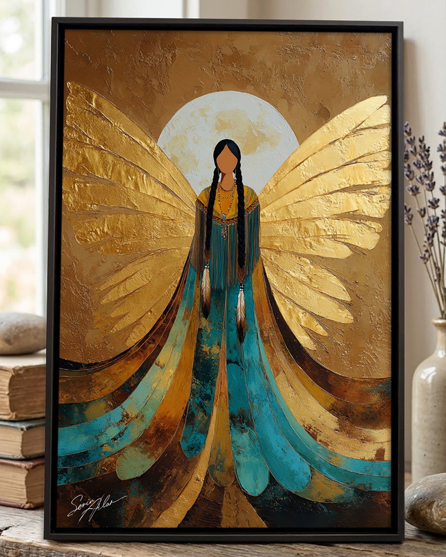 Wings of the Ancestorsr Poster - Canvas