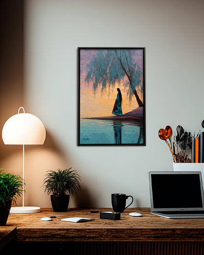 Reflections of the Soul Poster - Canvas