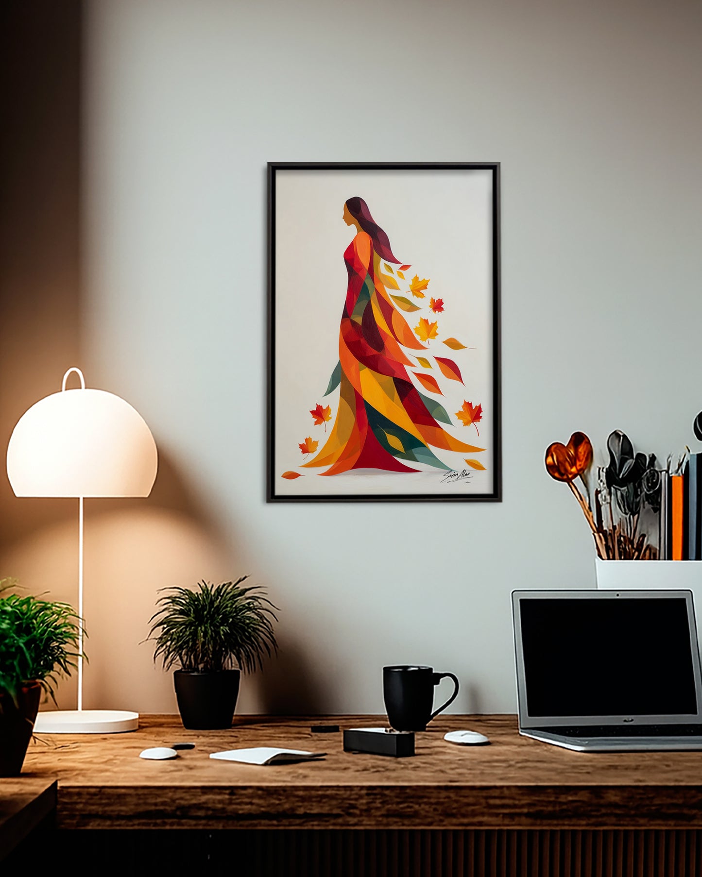 Spirit of the Autumn Winds Poster - Canvas