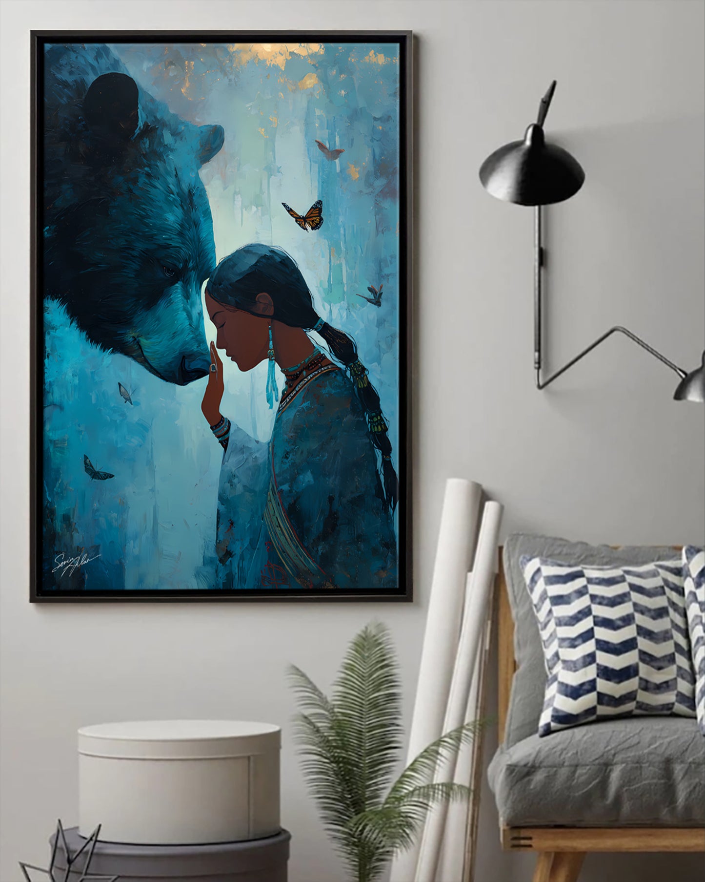 Rest Within My Strength Poster - Canvas