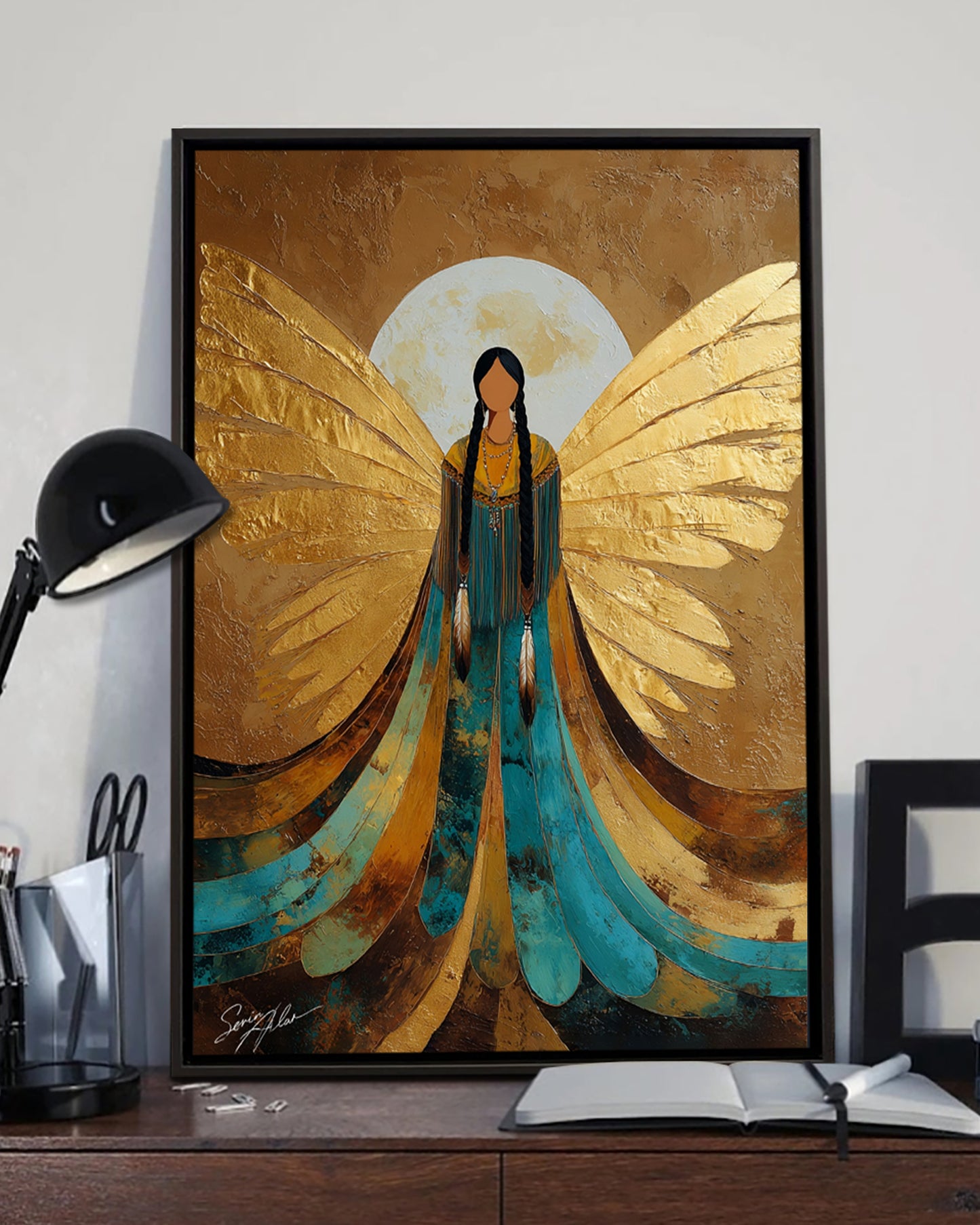 Wings of the Ancestorsr Poster - Canvas