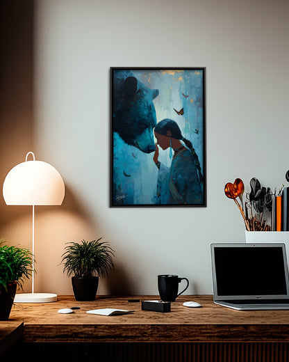 Rest Within My Strength Poster - Canvas