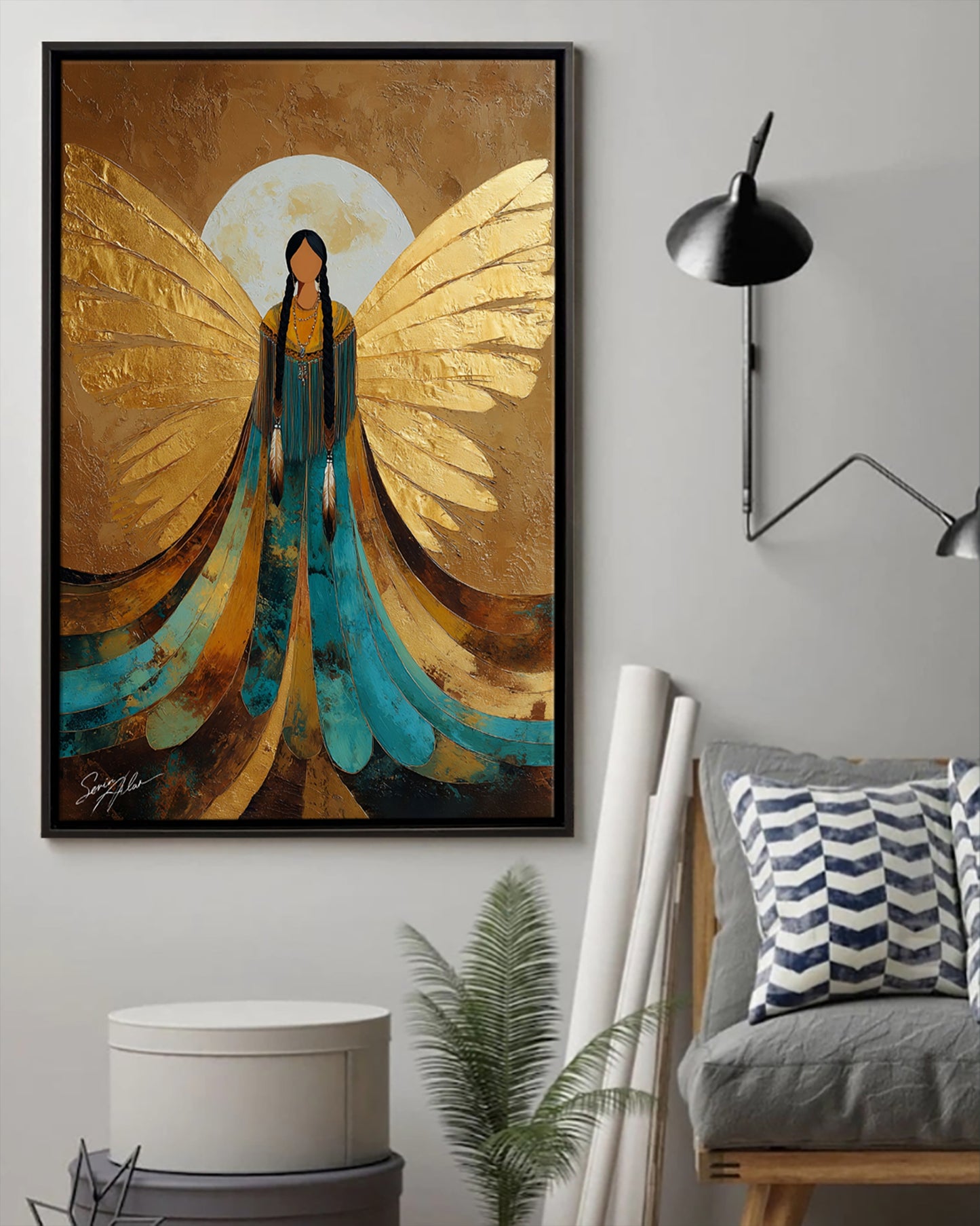 Wings of the Ancestorsr Poster - Canvas