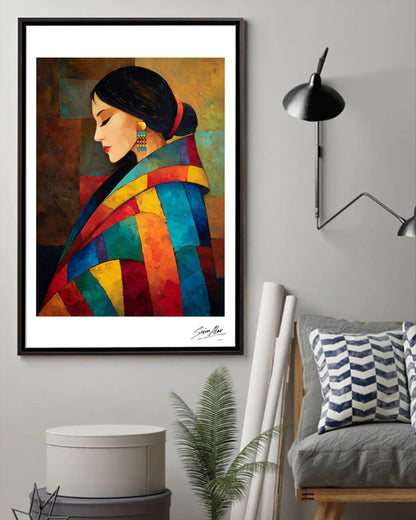 Colors of the Ancestral Spirit Poster - Canvas