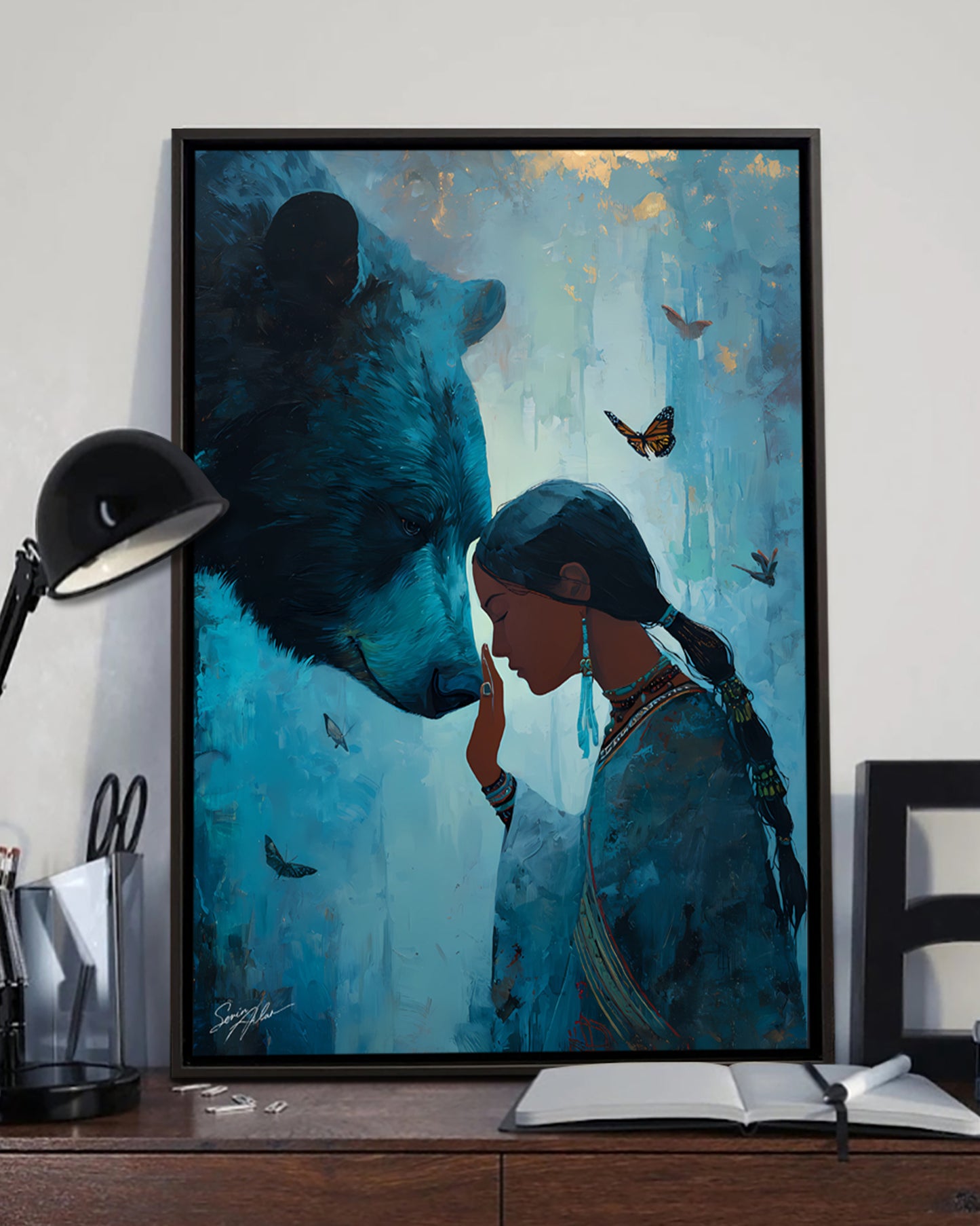 Rest Within My Strength Poster - Canvas