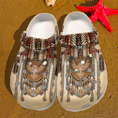 Native Pattern Clog Shoes For Adult and Kid 89179 New