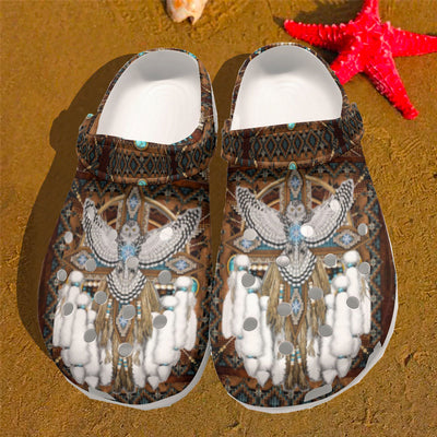 Native Pattern Clog Shoes For Adult and Kid 89182 New