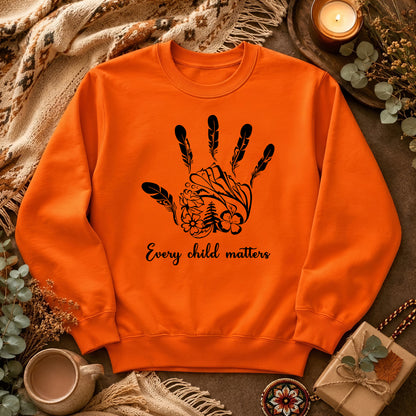 Handprints We Remember Orange Shirt