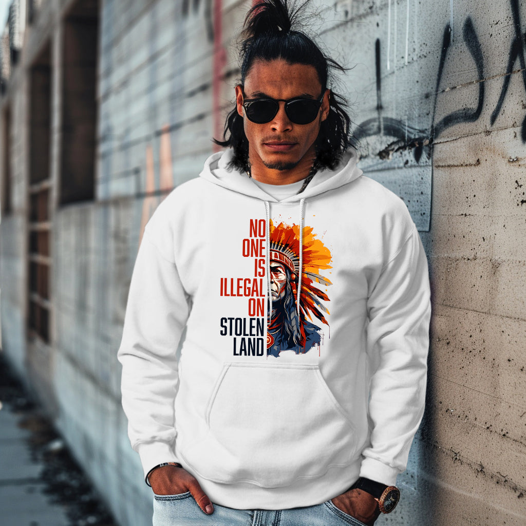 NO ONE IS ILLEGAL ON STOLEN LAND