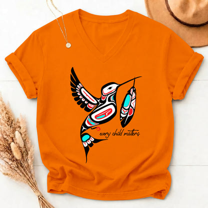 Hummingbird Spirit – Joy & Healing Orange Shirt