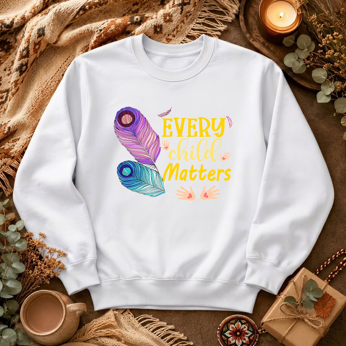 Feather of Hope Orange Shirt