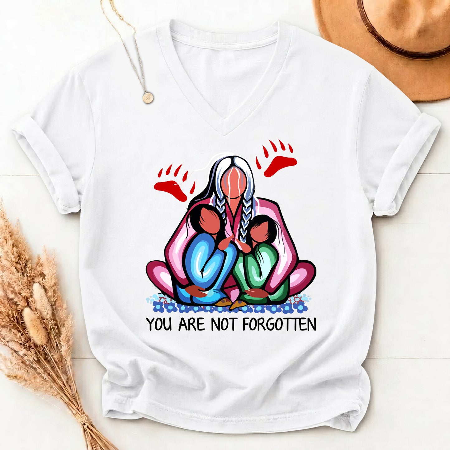 Love Passed Through Generations Orange Shirt