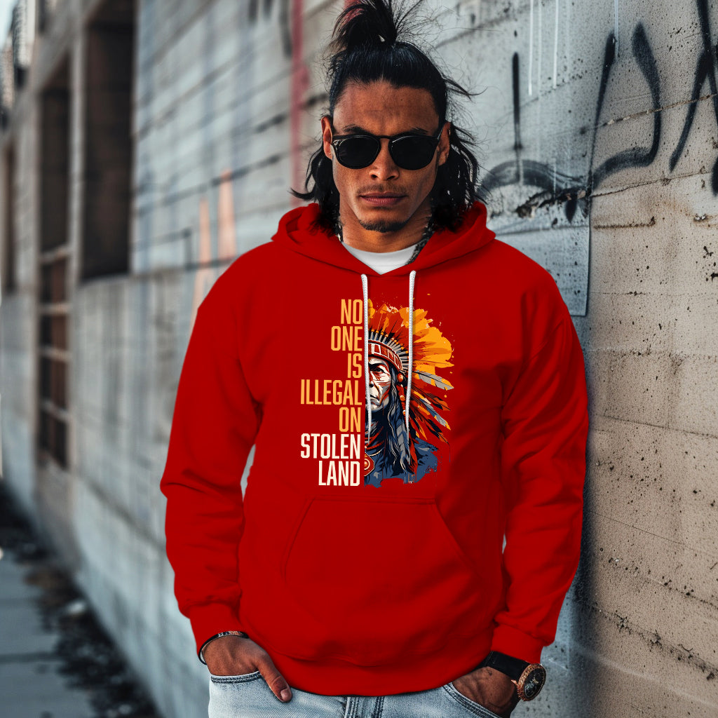 NO ONE IS ILLEGAL ON STOLEN LAND