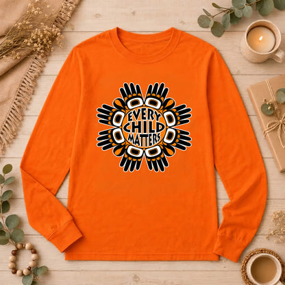 Light That Lives On Orange Shirt