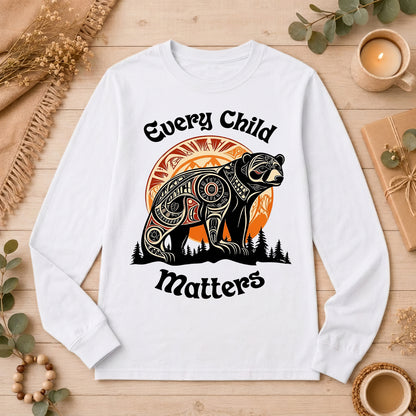 Bear Guardian of the Forest Orange Shirt