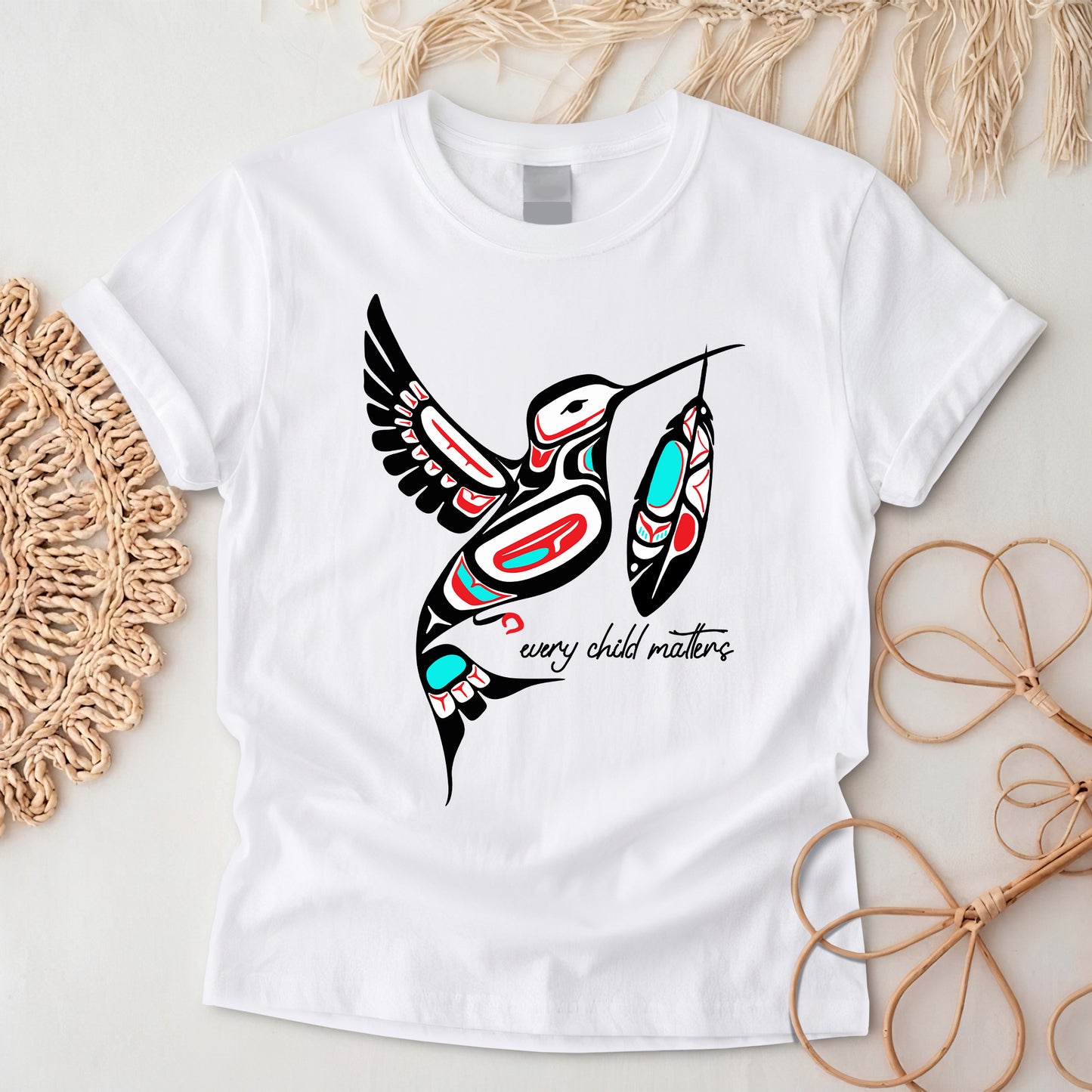 Hummingbird Spirit – Joy & Healing Orange Shirt