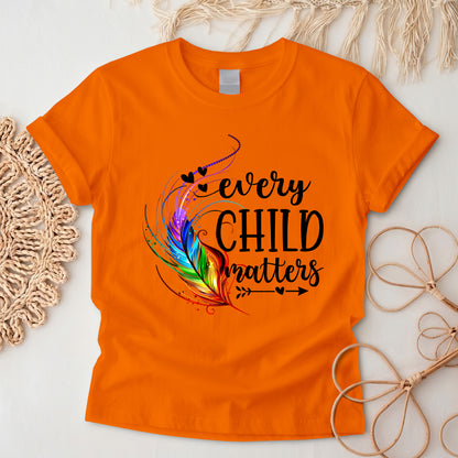 Carried in the Wind Orange Shirt
