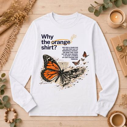 A Story Carried in Orange Shirt