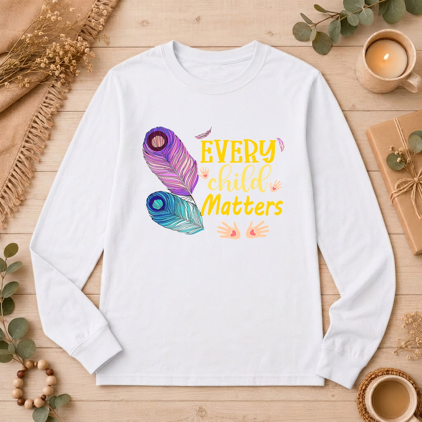 Feather of Hope Orange Shirt