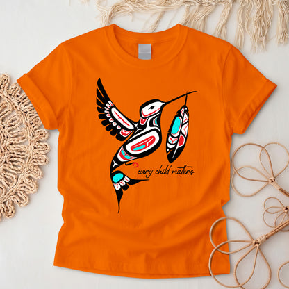 Hummingbird Spirit – Joy & Healing Orange Shirt