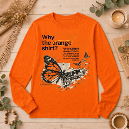 A Story Carried in Orange Shirt