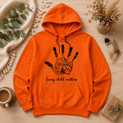 Handprints We Remember Orange Shirt