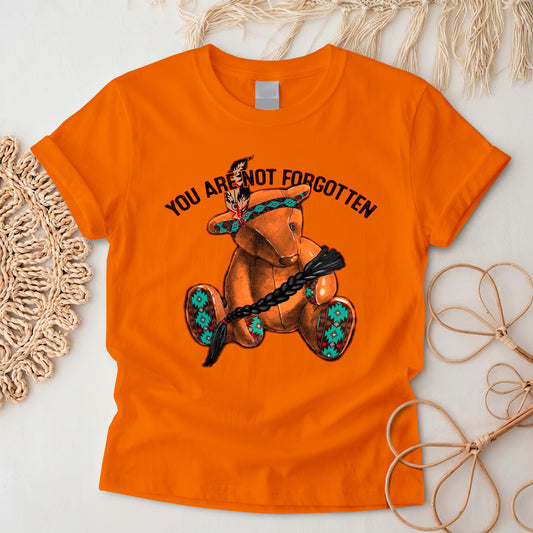 Safe in the Bear’s Embrace Orange Shirt