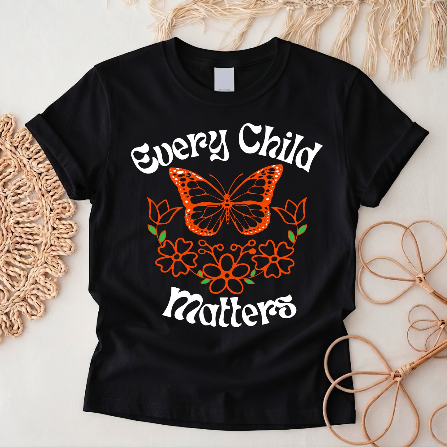 Orange Wings of Remembrance Tee