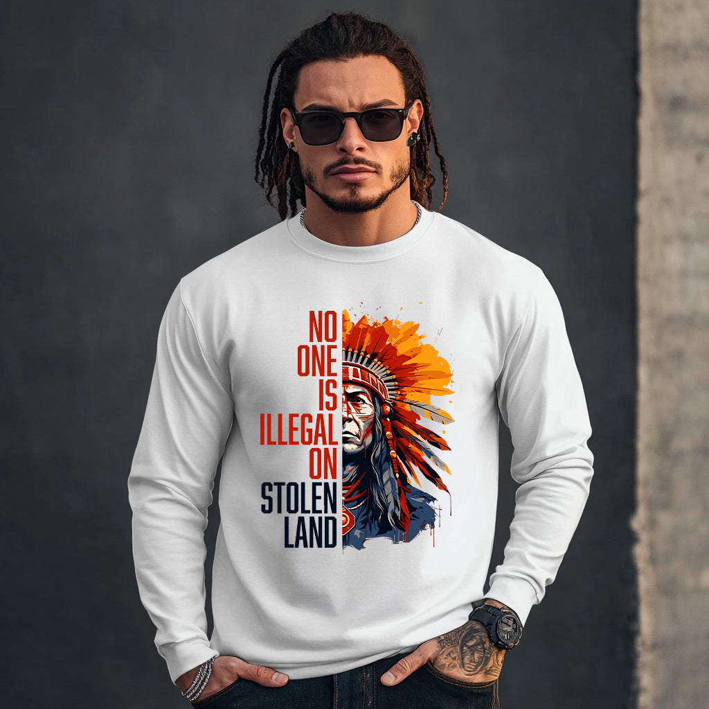 NO ONE IS ILLEGAL ON STOLEN LAND