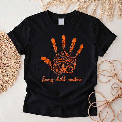 Handprints We Remember Orange Shirt