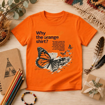A Story Carried in Orange Shirt