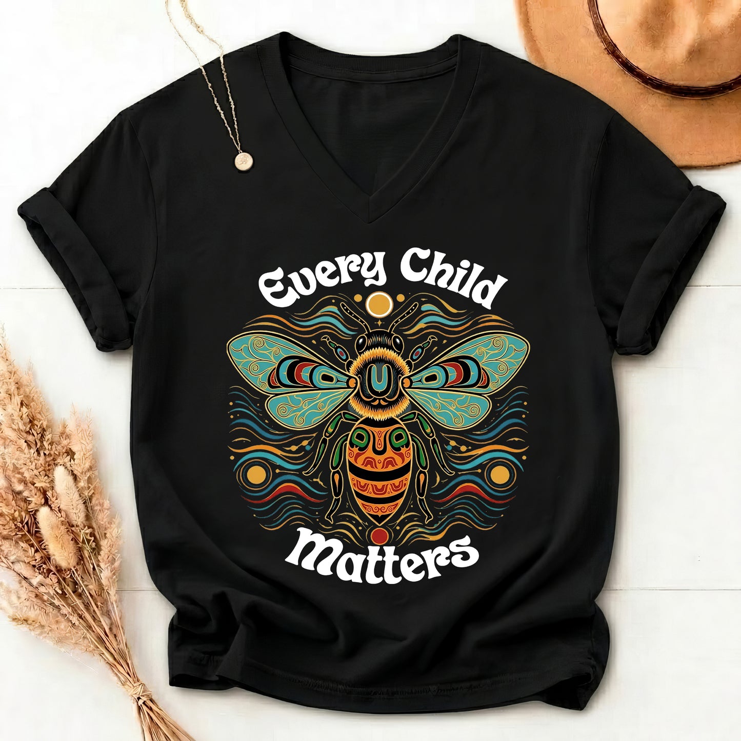 Golden Hive of Hope Orange Shirt