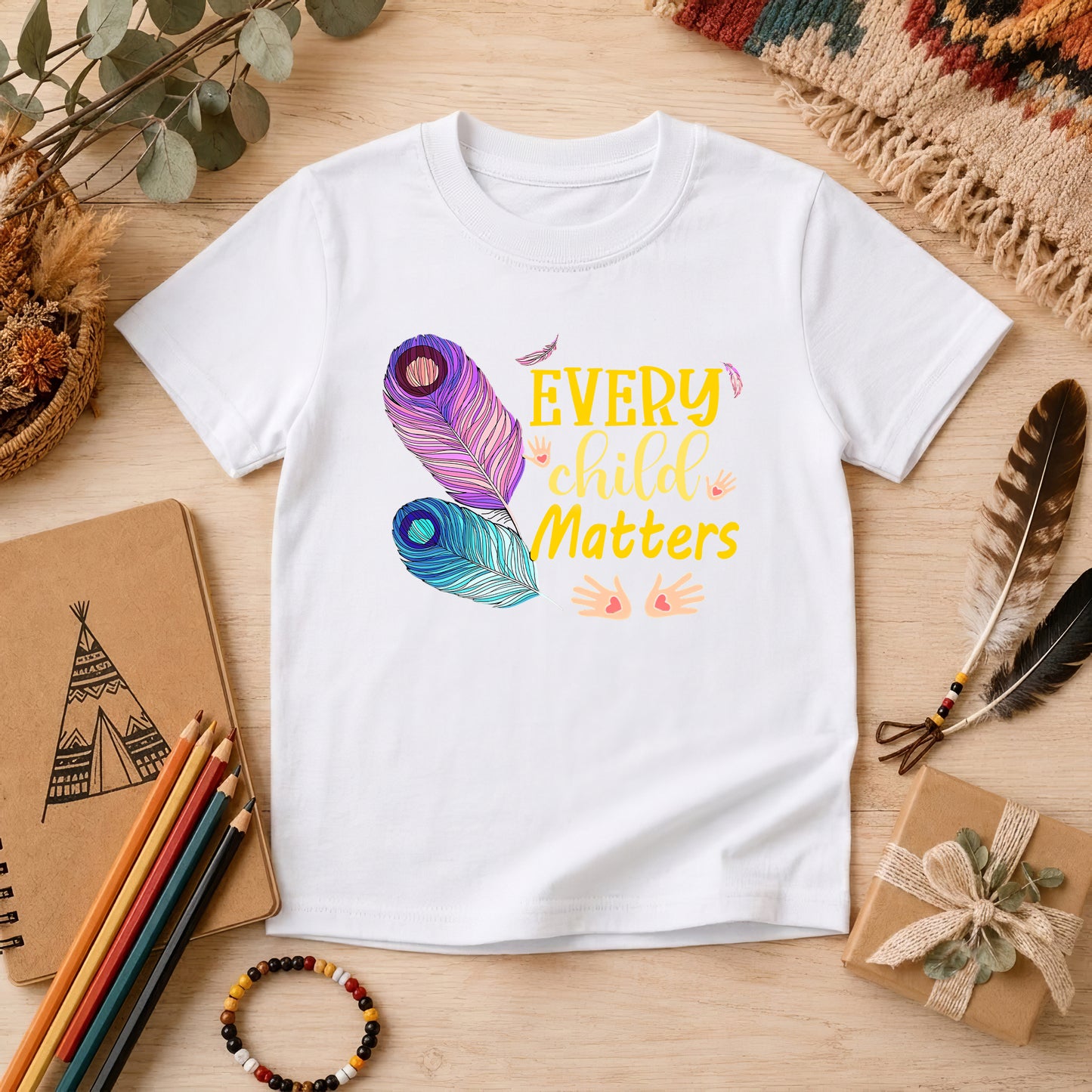 Feather of Hope Orange Shirt