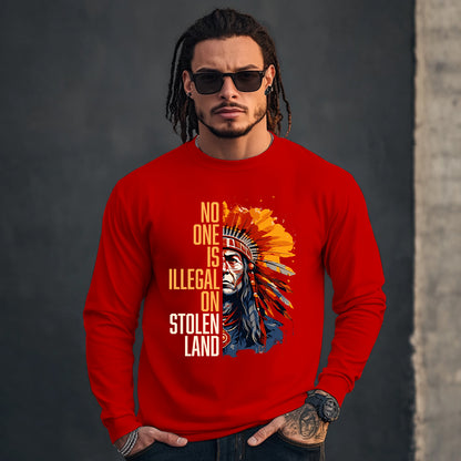 NO ONE IS ILLEGAL ON STOLEN LAND