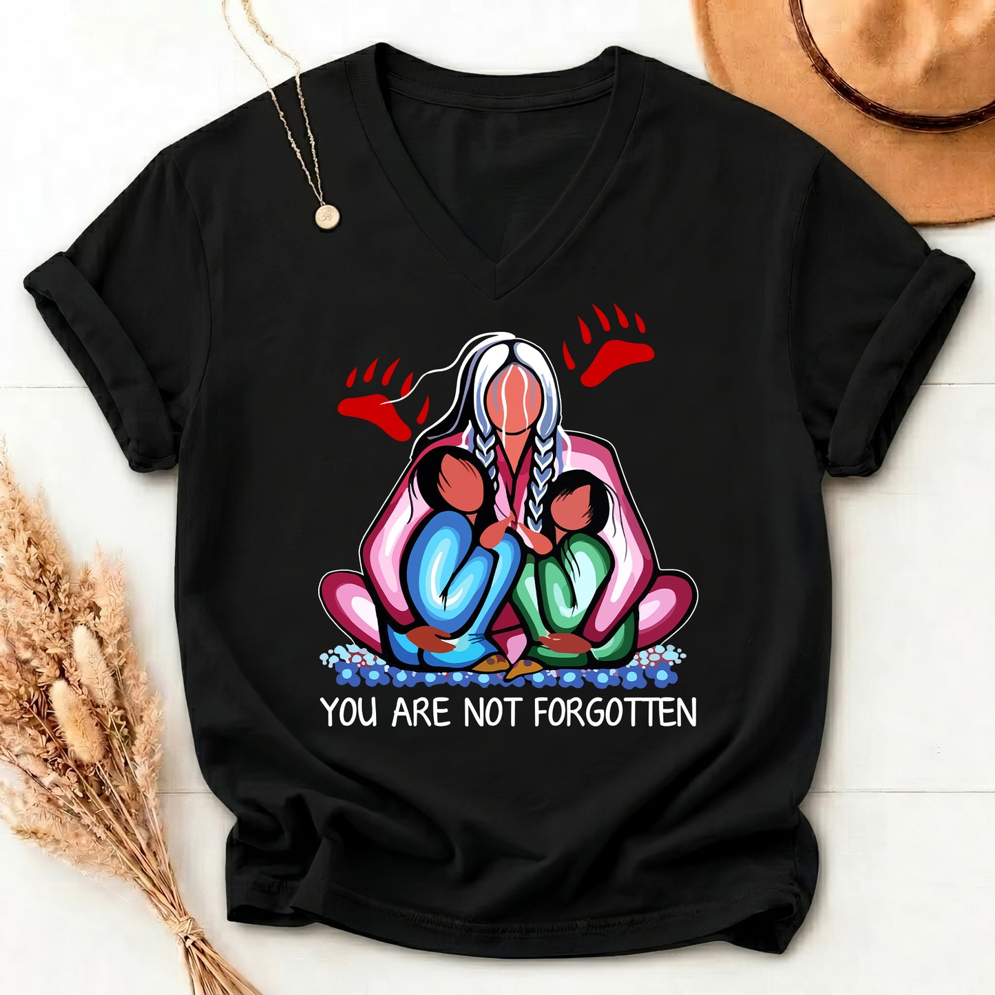 Love Passed Through Generations Orange Shirt
