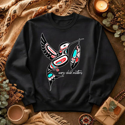 Hummingbird Spirit – Joy & Healing Orange Shirt