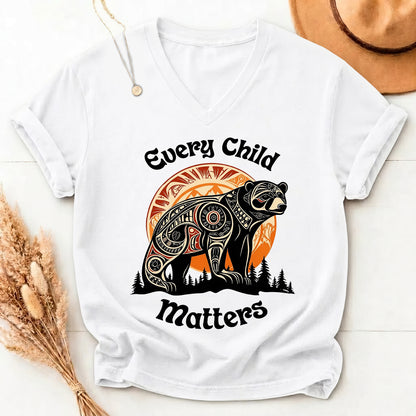 Bear Guardian of the Forest Orange Shirt