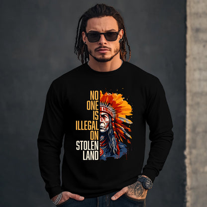 NO ONE IS ILLEGAL ON STOLEN LAND