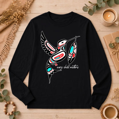 Hummingbird Spirit – Joy & Healing Orange Shirt