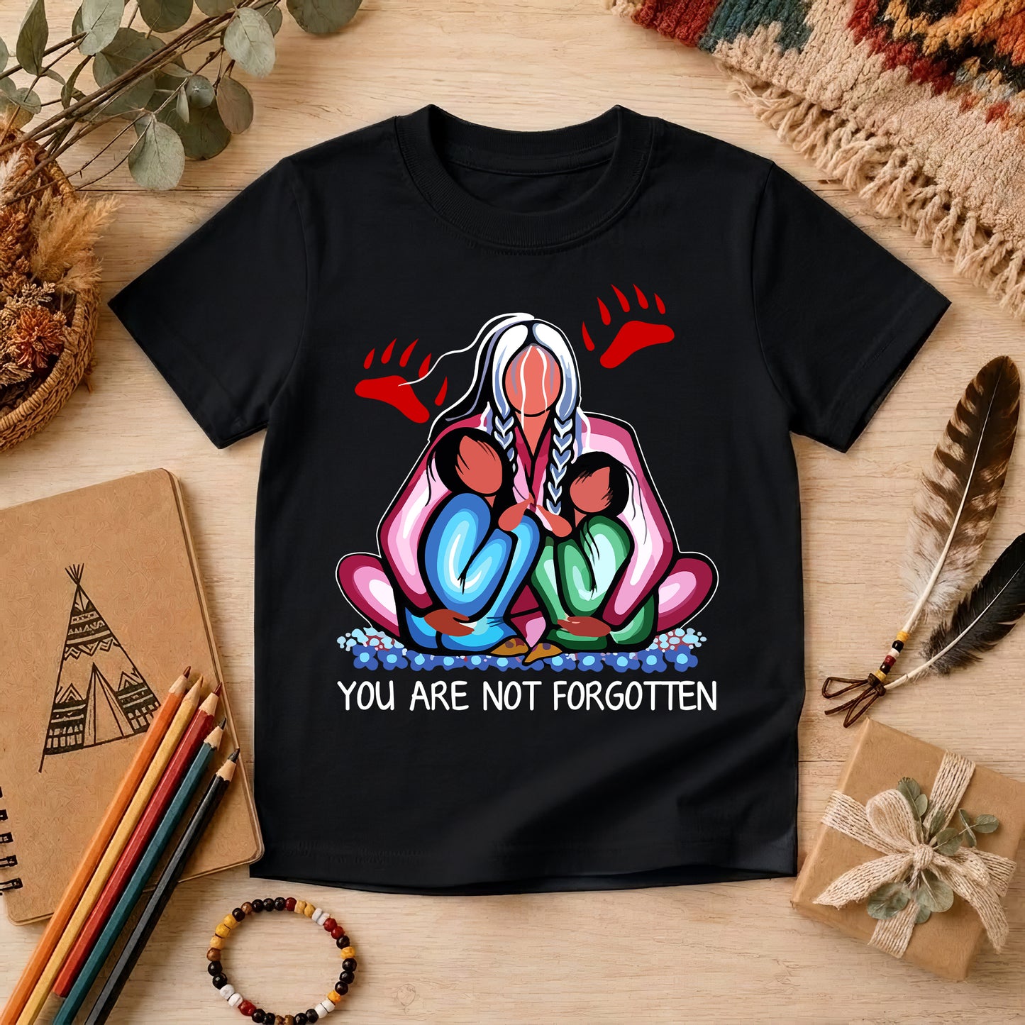 Love Passed Through Generations Orange Shirt