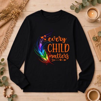 Carried in the Wind Orange Shirt
